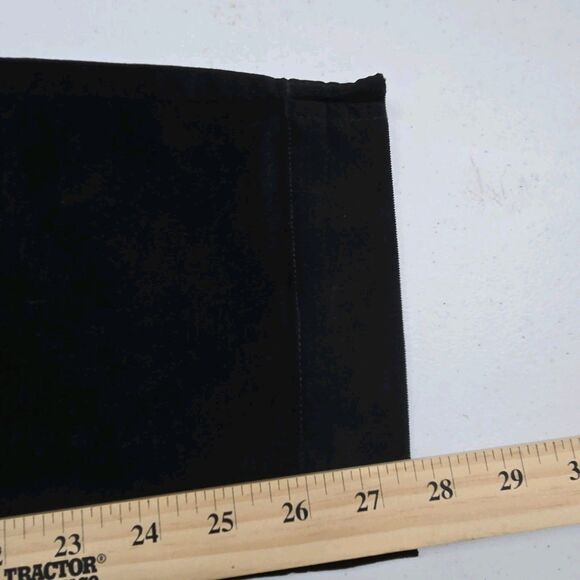 J. Jill Dress Corduroy Pants 16 Black Lightweight Pull On Stretch Classic NWT - Picture 8 of 10